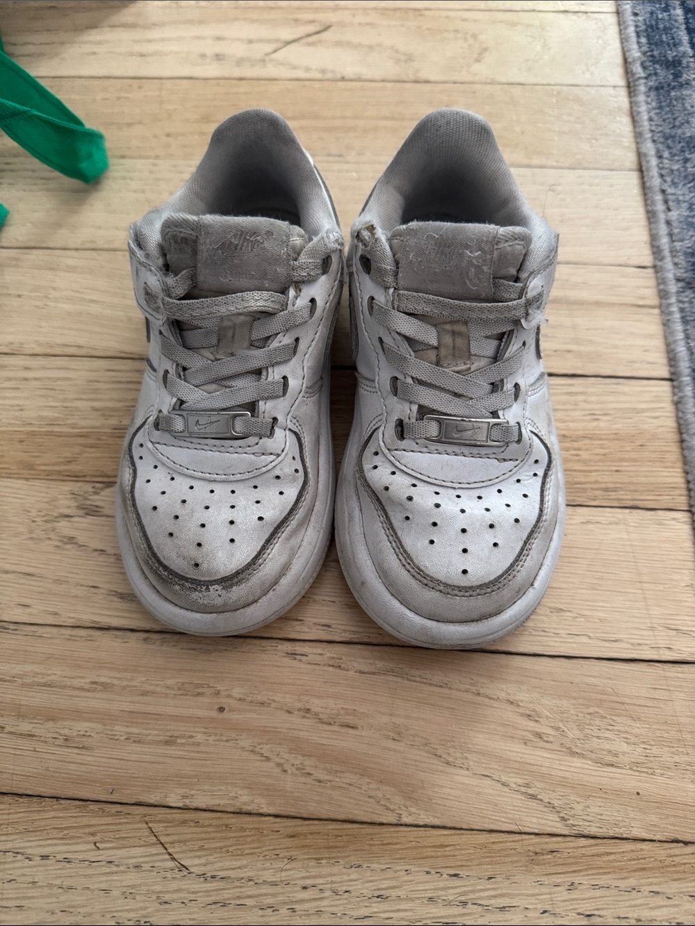 Nike Kids White Low-Top Sneakers